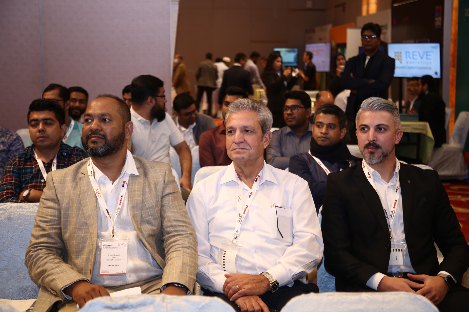 Delegates in the conference audience